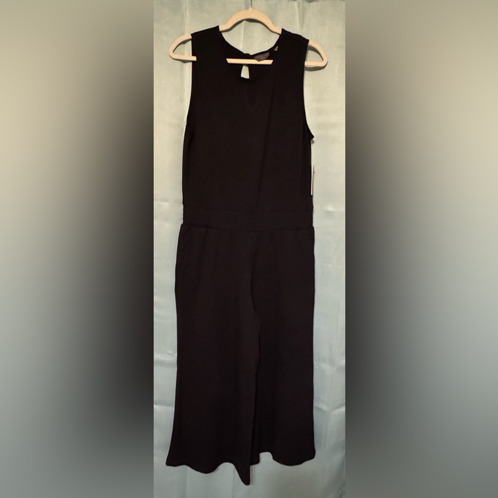 Danskin Scuba Gaucho Jumpsuit | Black Salt | Size M | NWT
